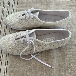 Keds Women's Sparkling Sneakers - Cream